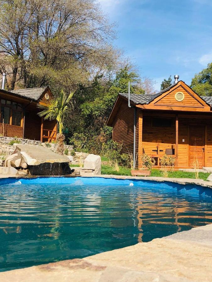 Refugio Del Maipo Lodge San José de Maipo Dış mekan fotoğraf